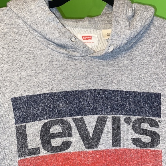 Levi's men's hoodie size medium with hood no draw string in hood great shape - Picture 8 of 10
